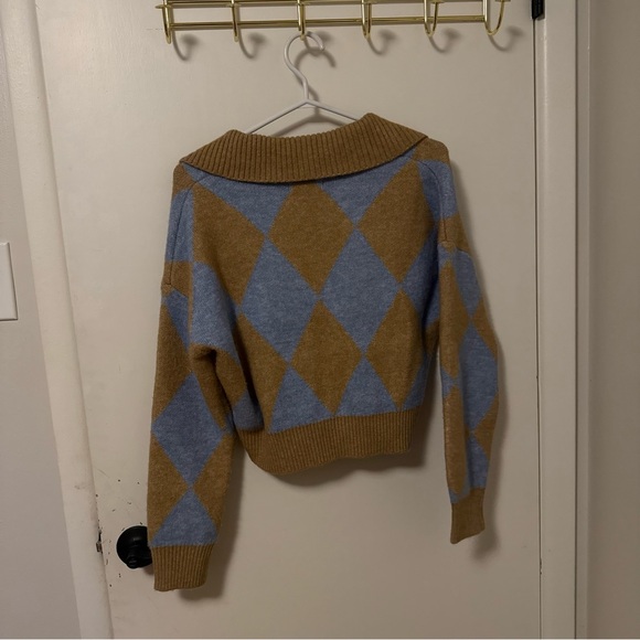 William rast argyle sweater - Picture 2 of 4